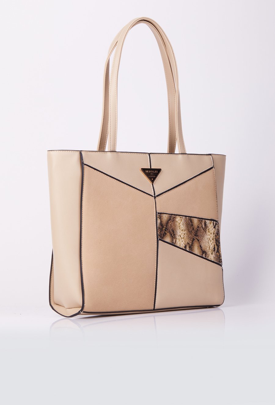 Shopper z wężowym wzorem