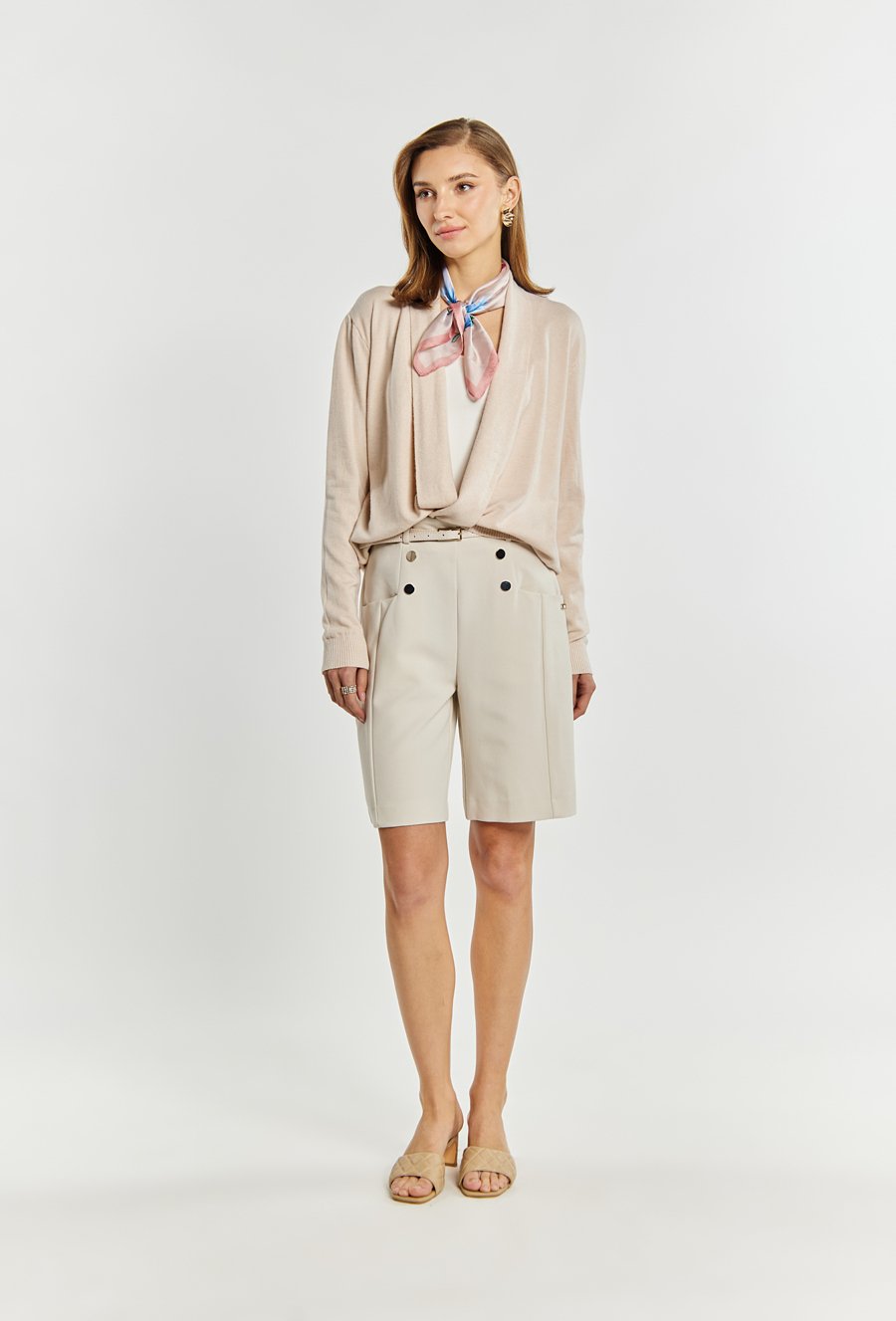 Kr&oacute;tki kardigan damski