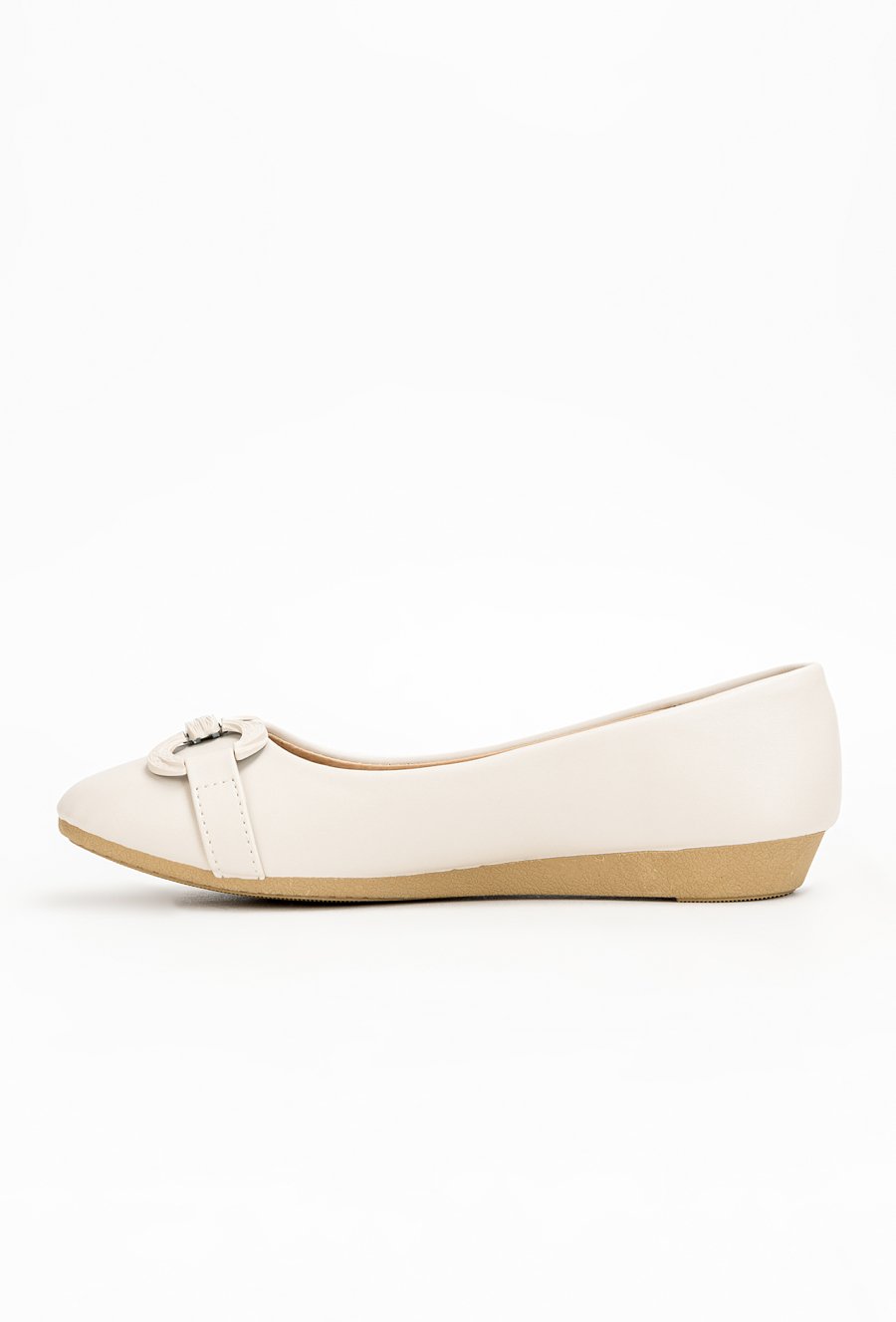 Beżowe baleriny VALE