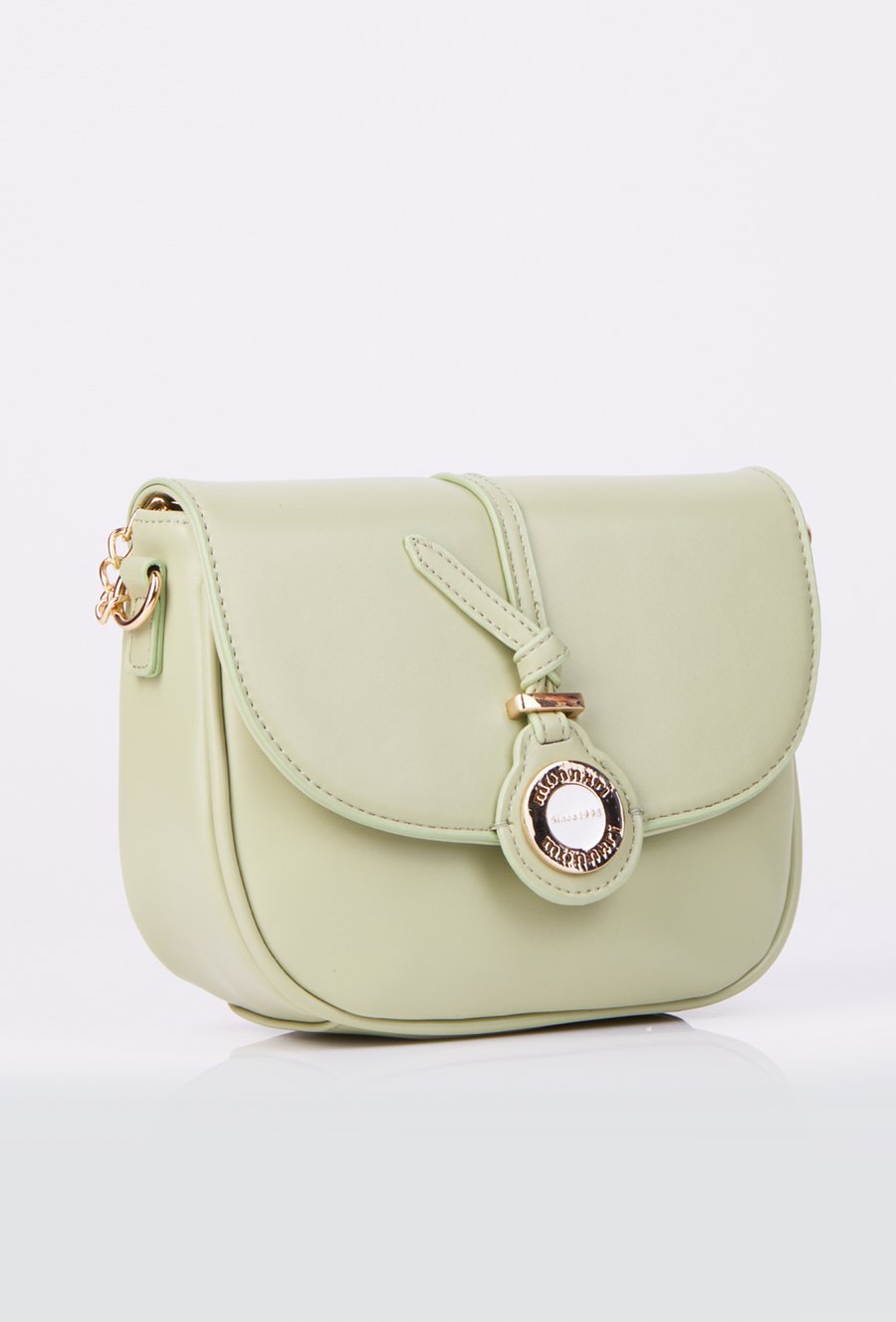 Mała torebka z aplikacją na przodzie