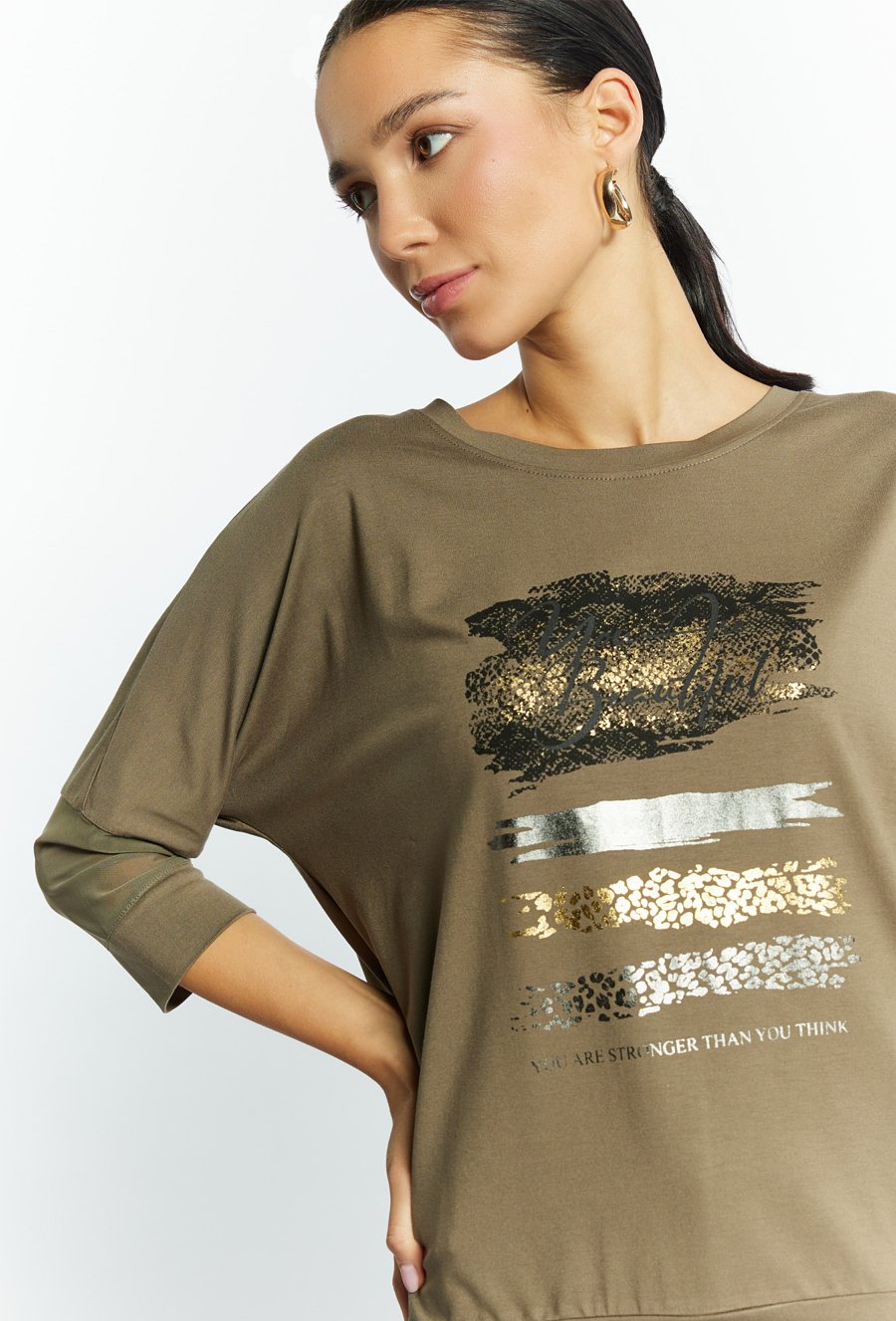 Bluzka ze zwierzęcym wzorem