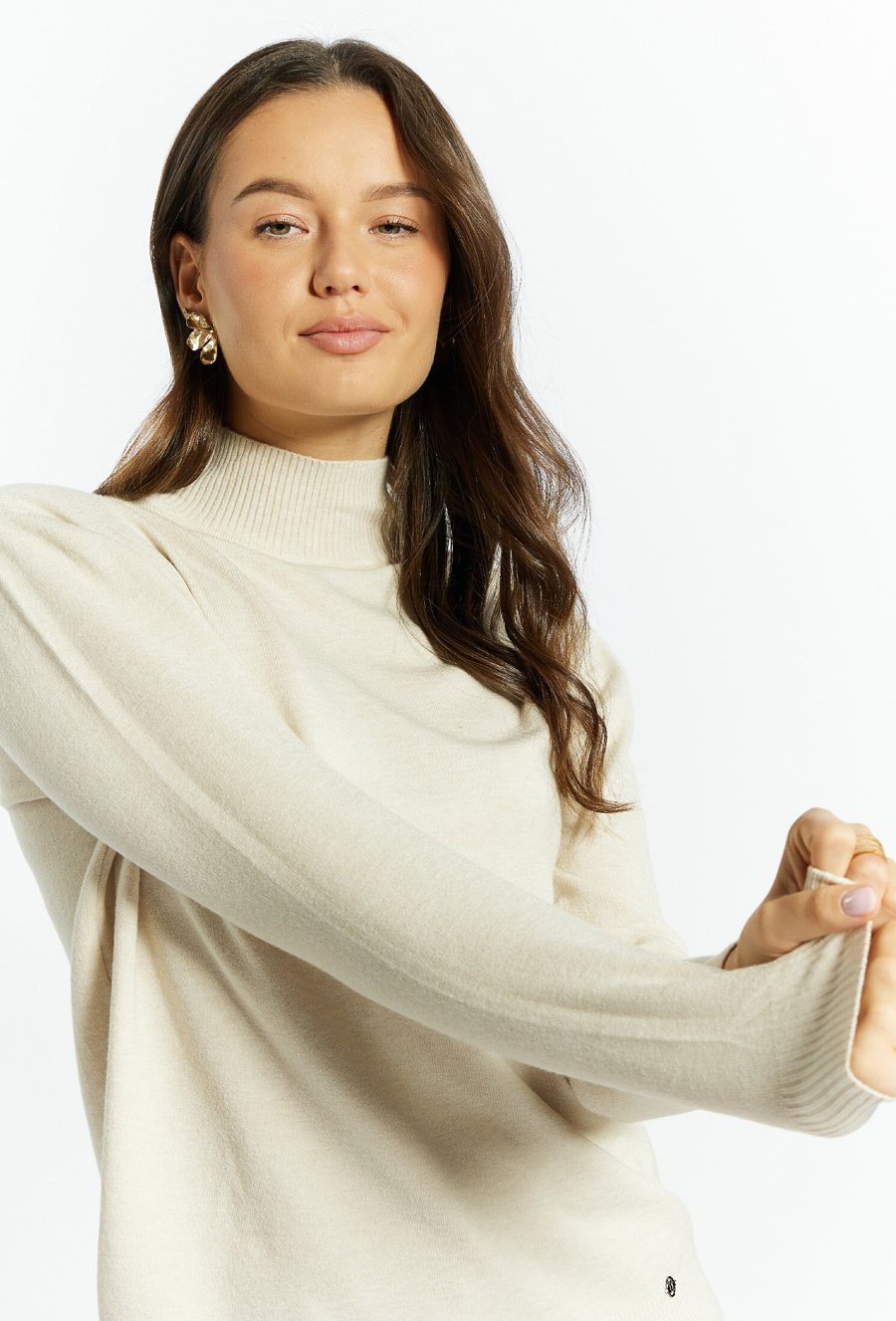 Sweter damski z długim rękawem