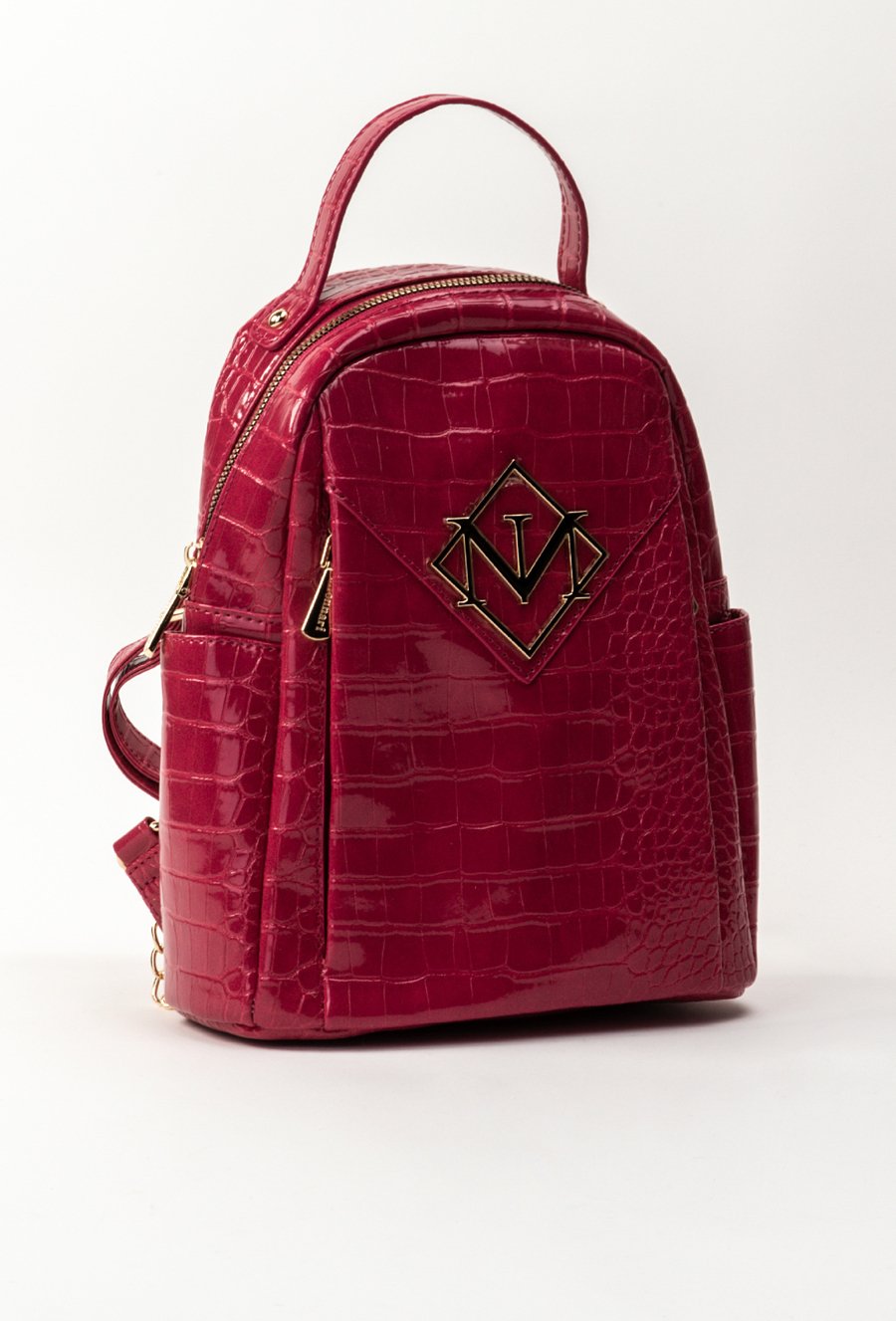 Plecak damski z krokodylim wzorem