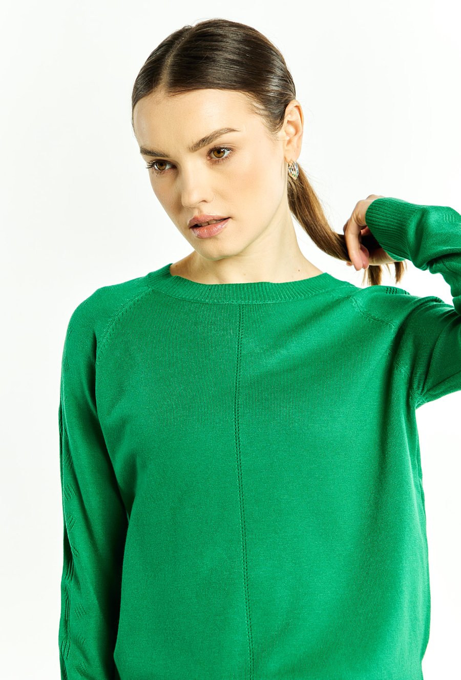 Sweter damski z wiskozy