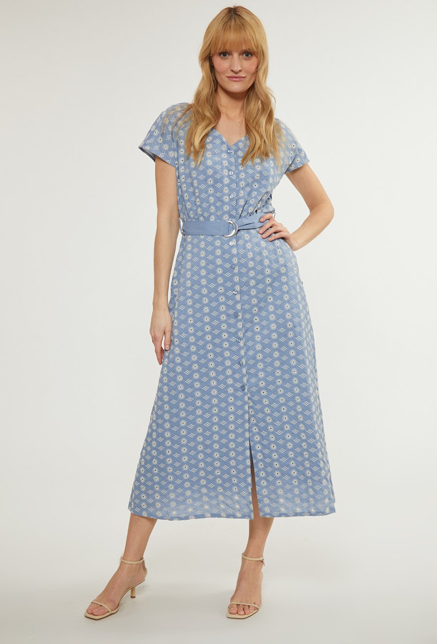 Sukienka damska z ażurowym wzorem