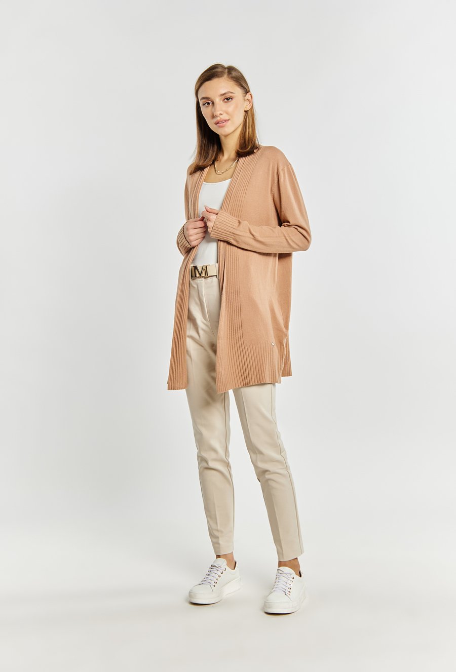 Kardigan z długim rękawem