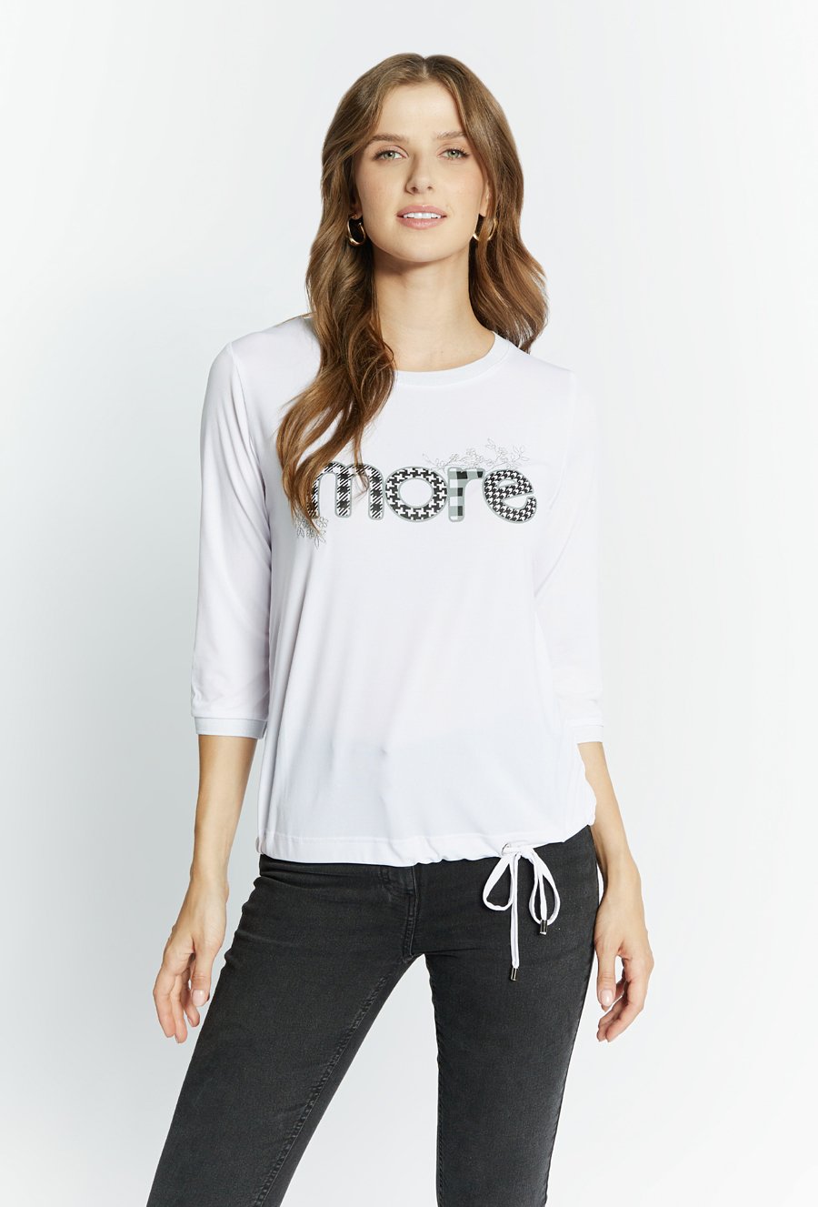 T-shirt damski z napisem