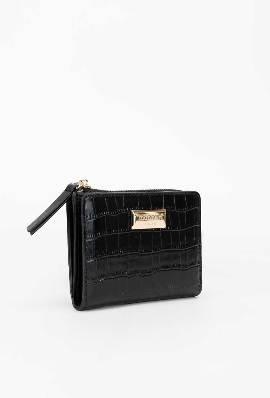 Mały, sk&oacute;rzany portfel damski