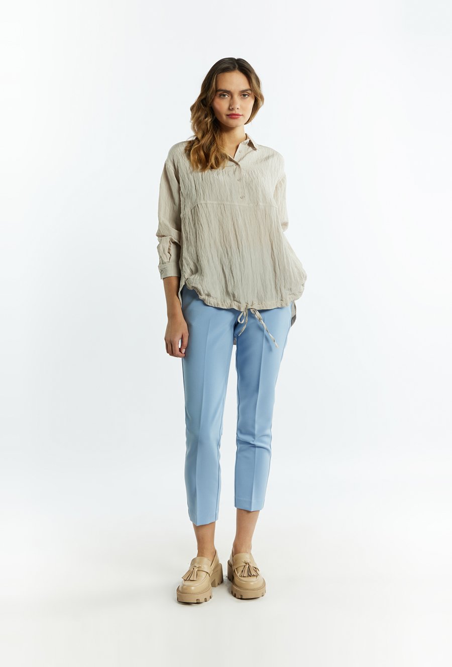 Luźna koszula damska