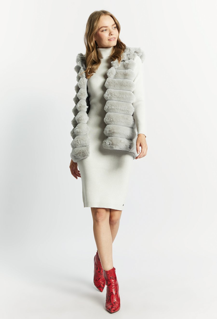 Pikowana kamizelka damska