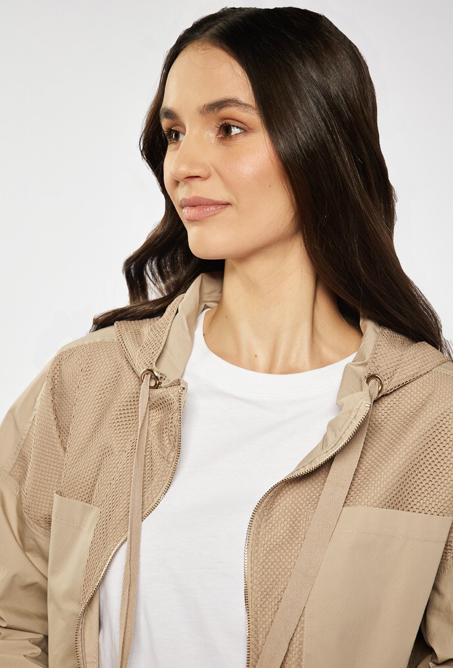 Bluza z łączonych materiał&oacute;w