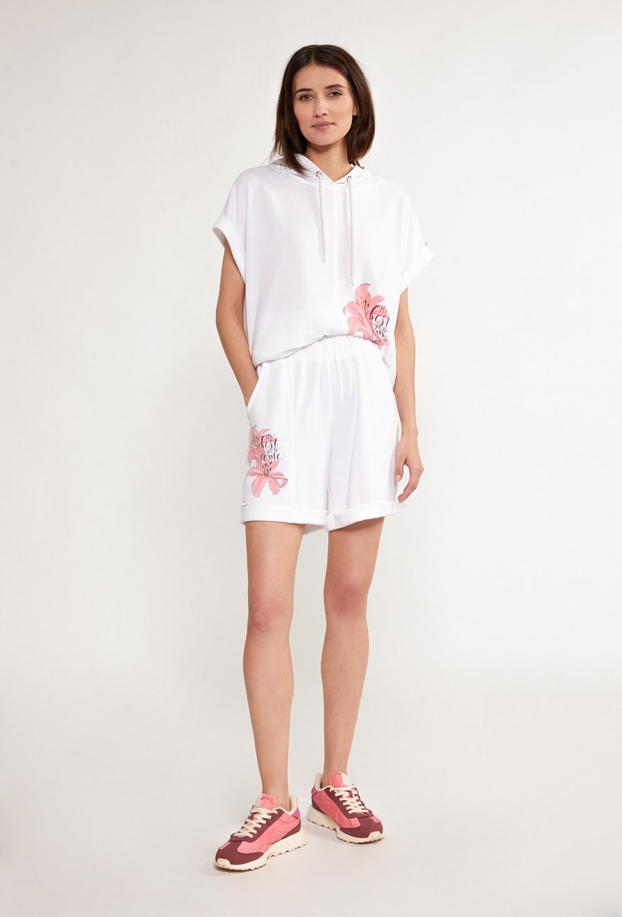 Szorty damskie z wzorem