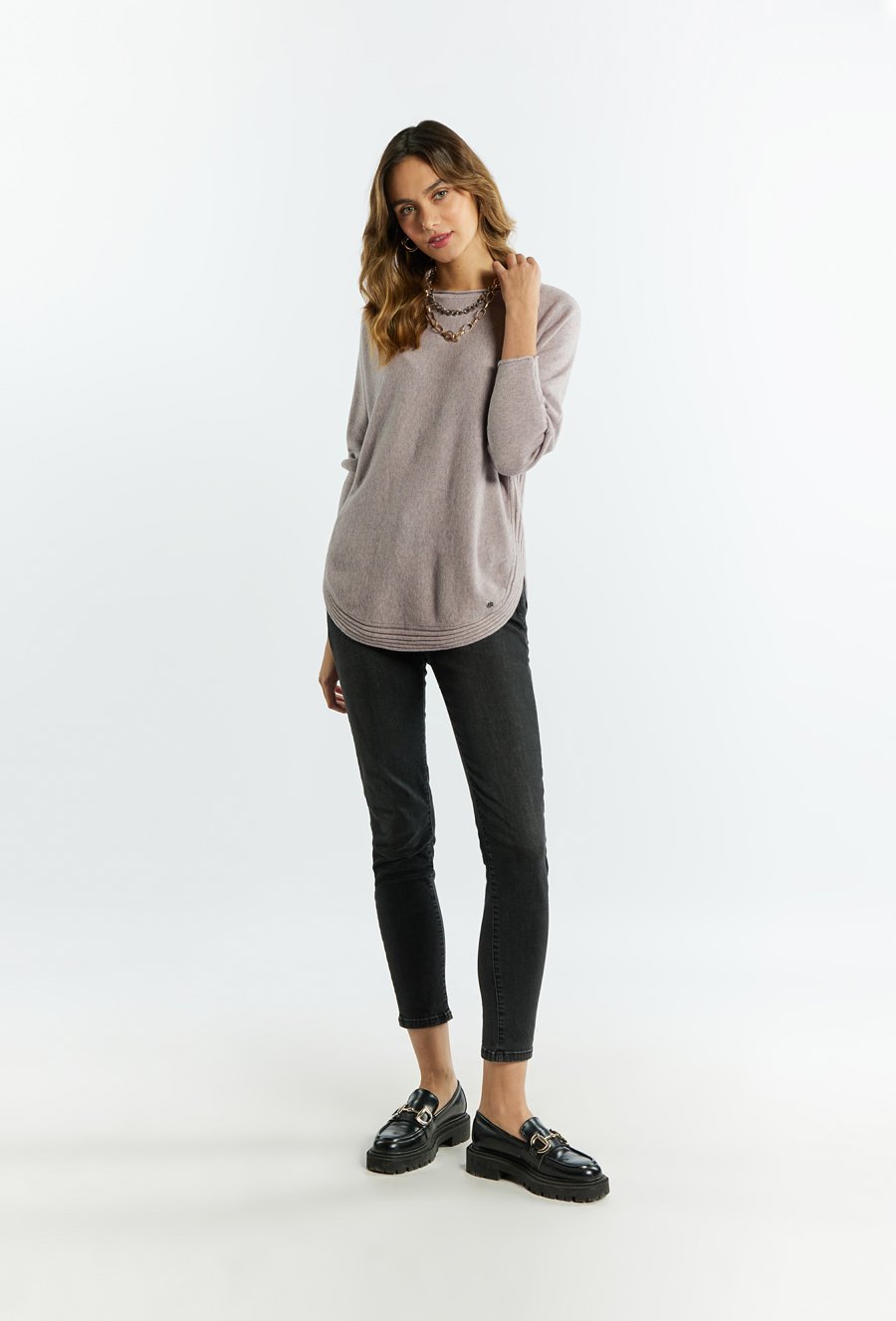 Sweter damski z wiskozy