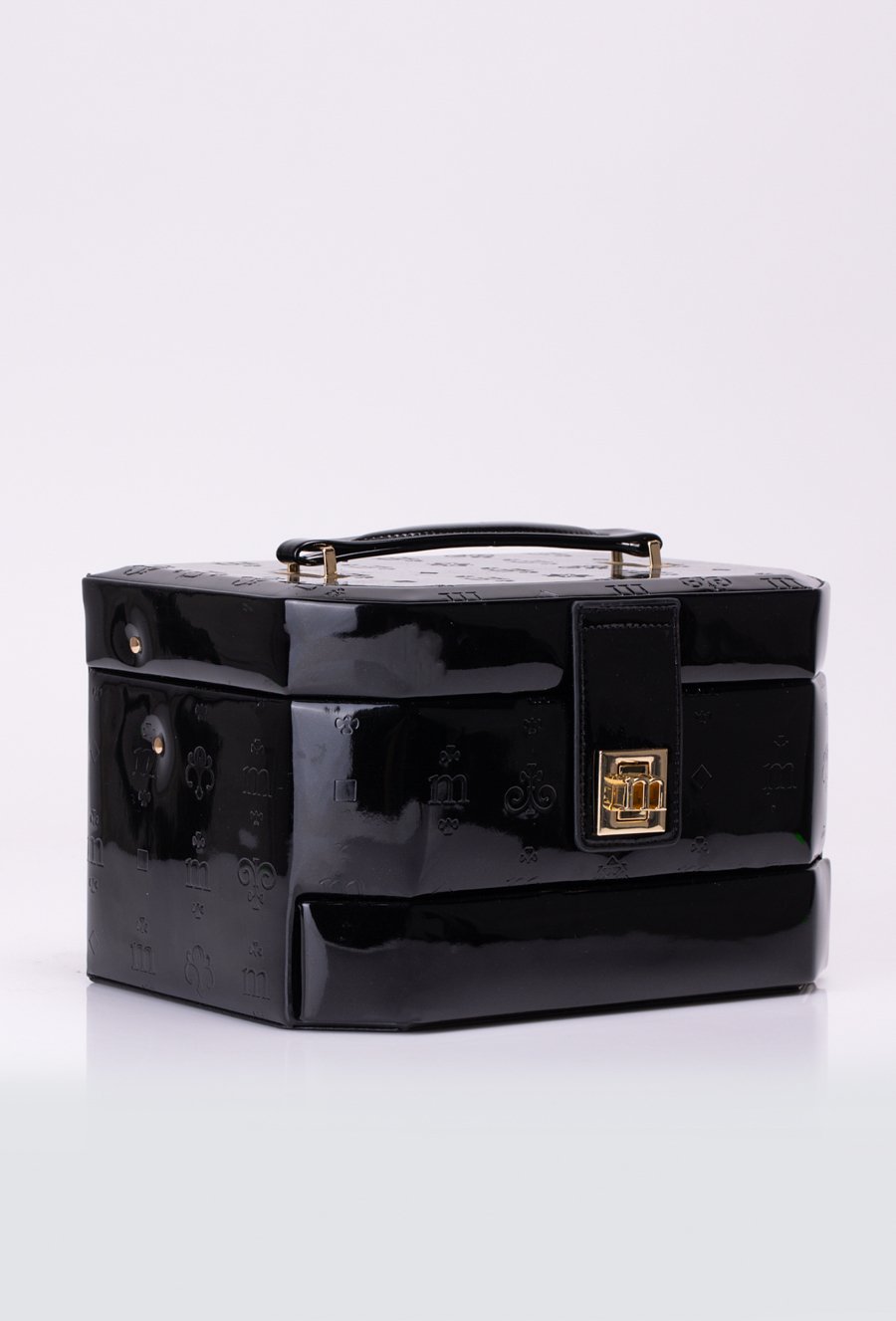 Duży elegancki kuferek na biżuterię