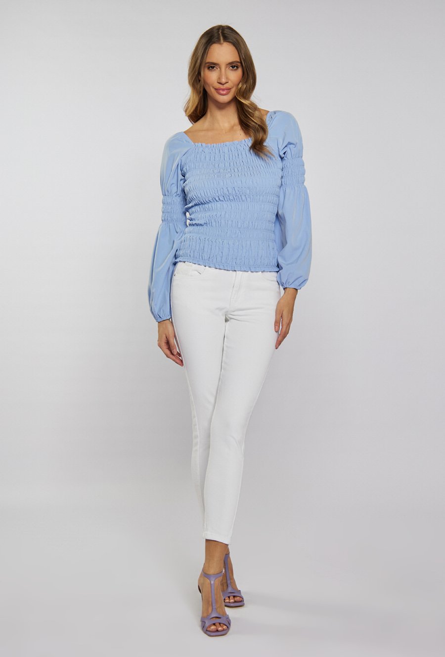 Bluzka z marszczeniem