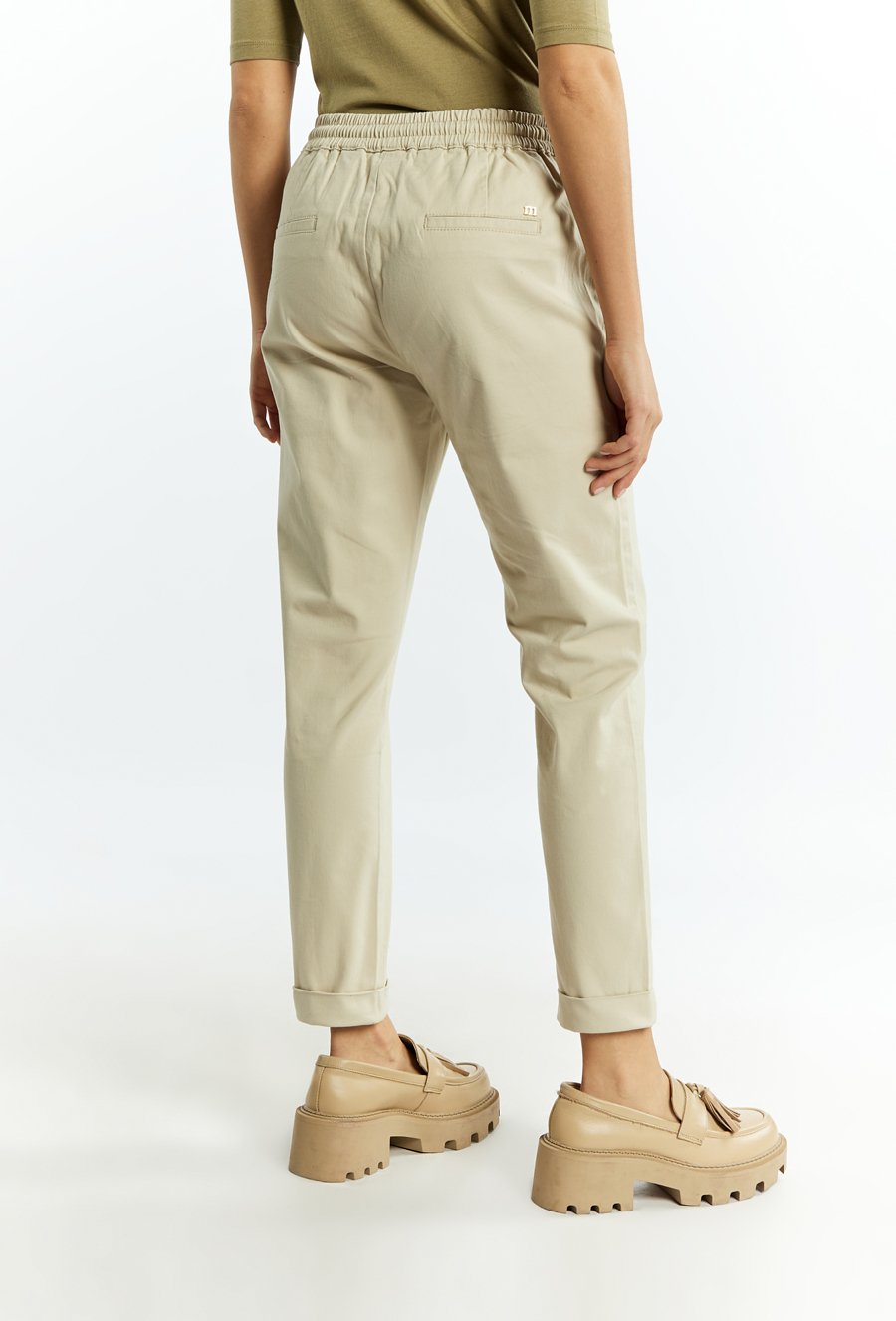 Bawełniane spodnie damskie