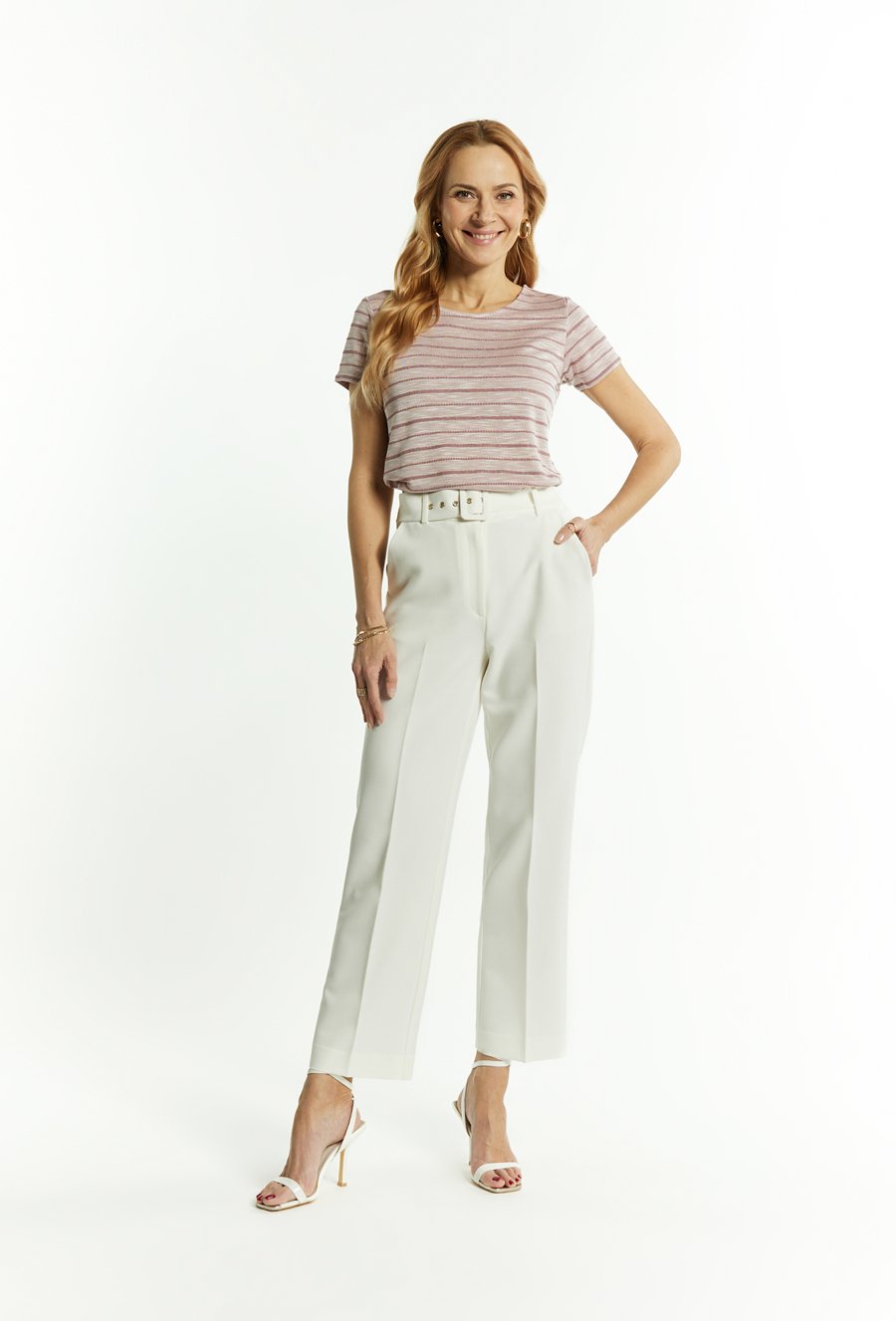 Bluzka damska z paskami