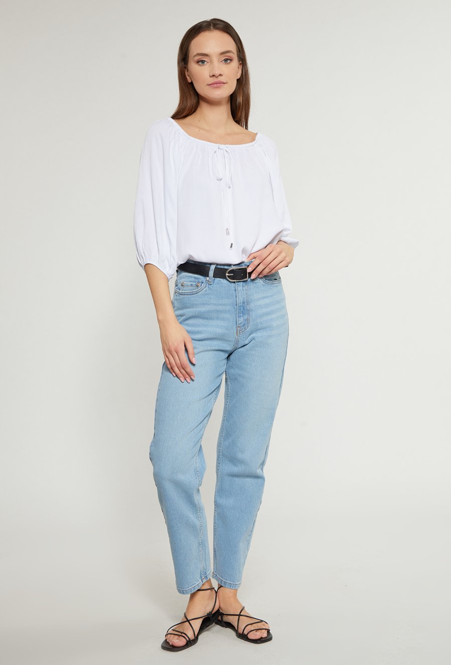 Romantyczna bluzka z wiskozy