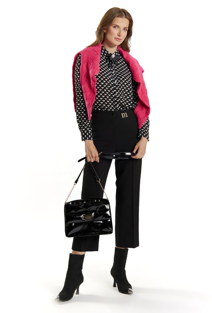 Pikowana torba crossbody