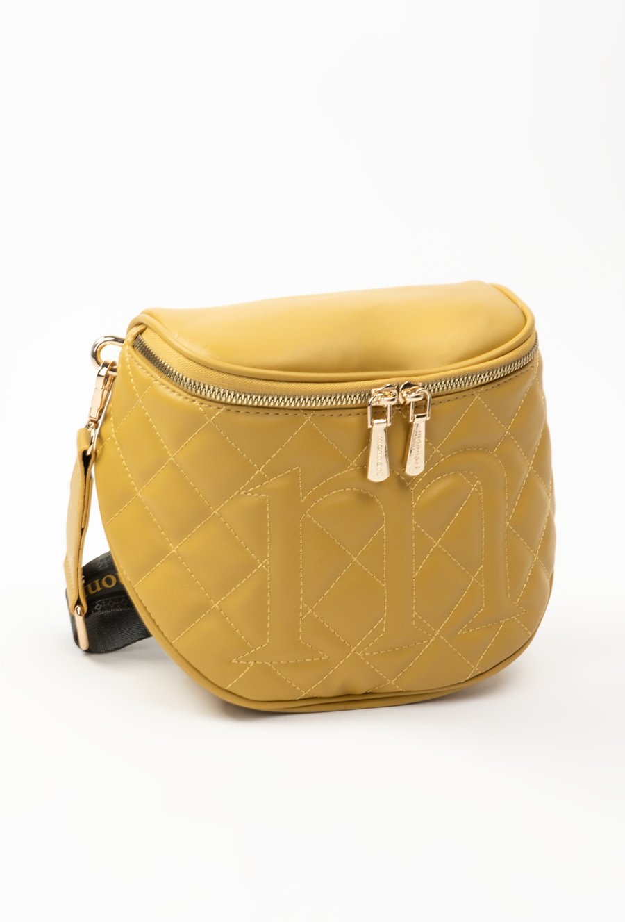 Pikowana torba damska typu nerka