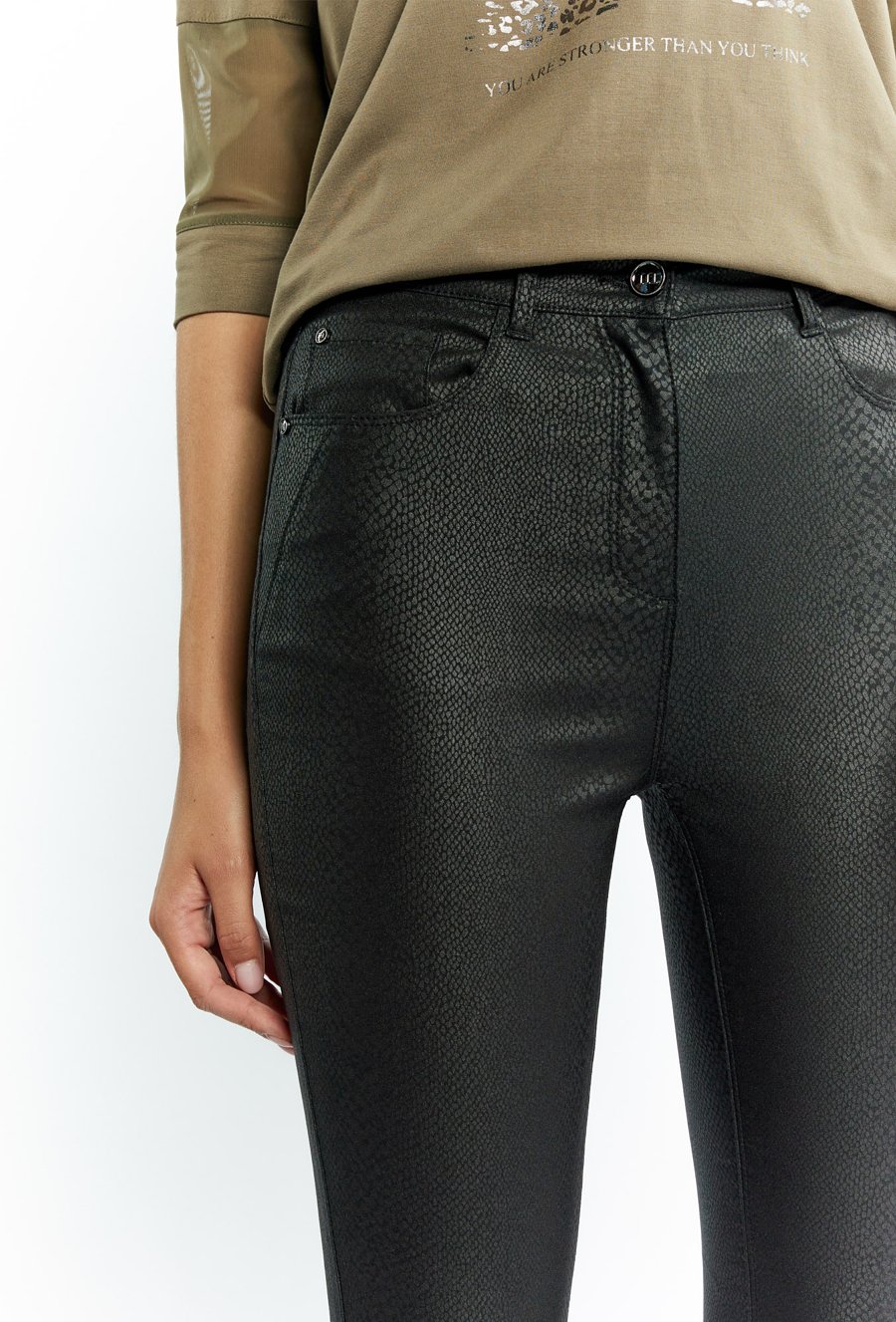 Wiskozowe spodnie damskie