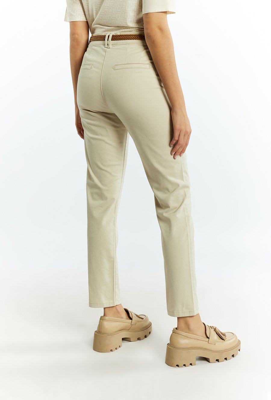 Bawełniane spodnie damskie