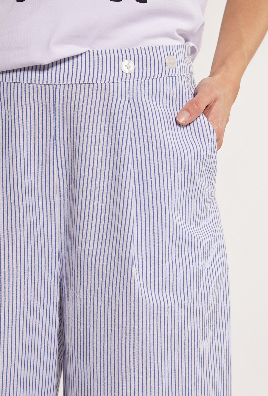 Bawełniane spodnie damskie