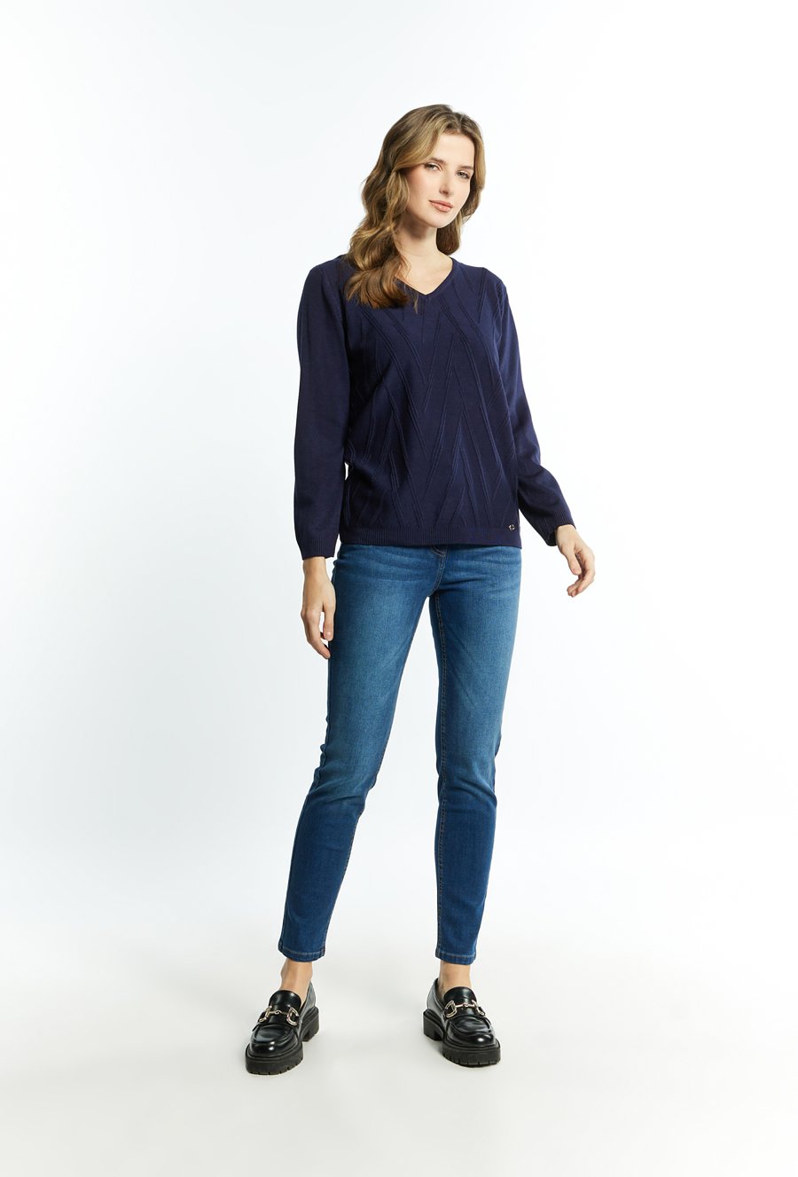 Sweter damski z wiskozy