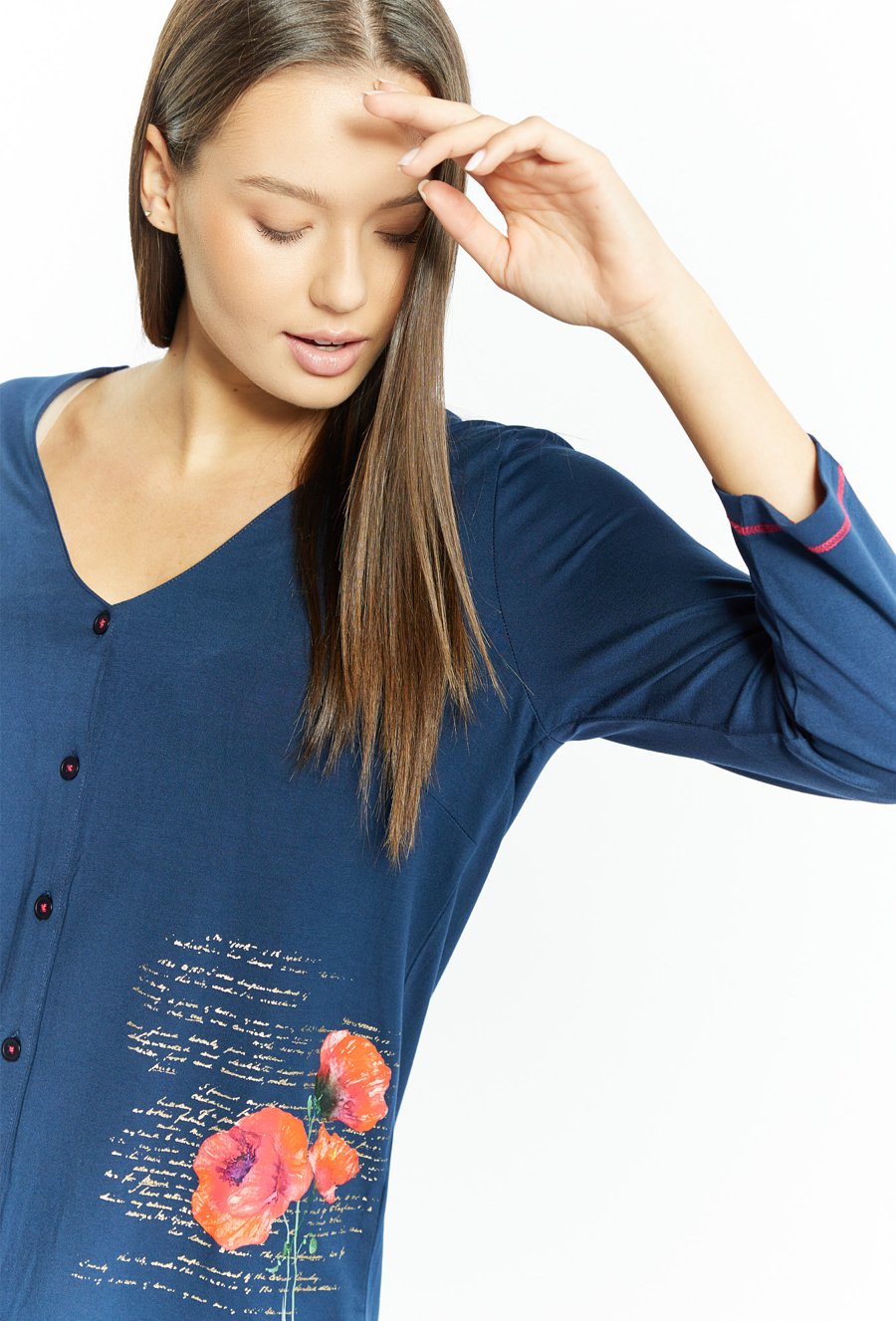 Wiskozowa g&oacute;ra od piżamy