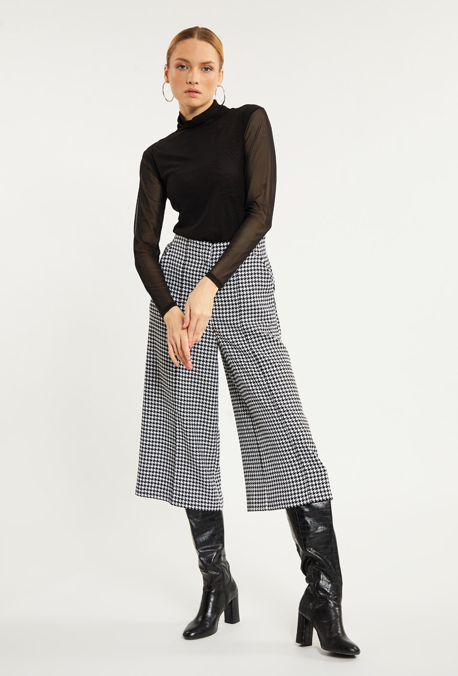 Wzorzyste kuloty damskie