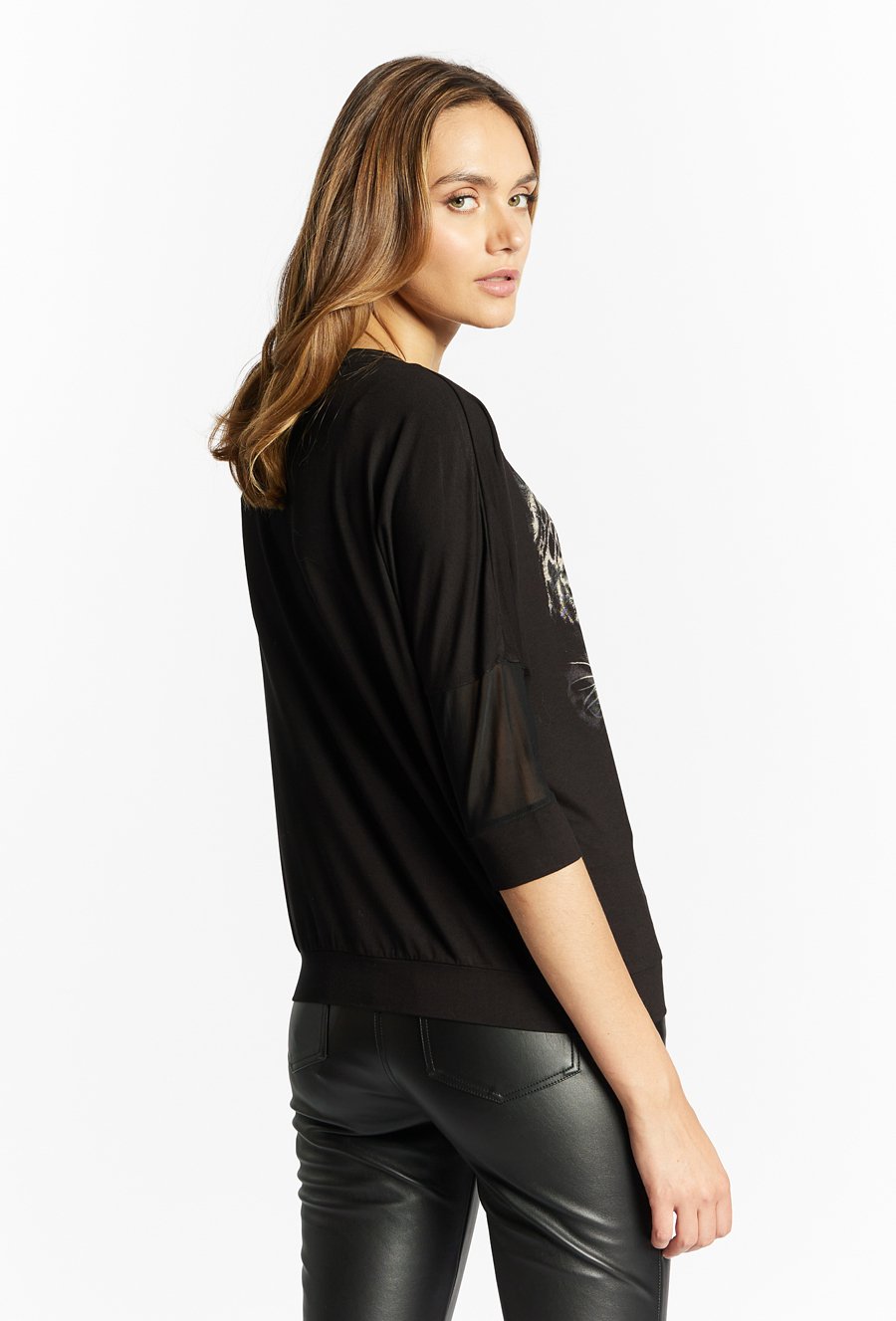 Bluzka ze zwierzęcym motywem