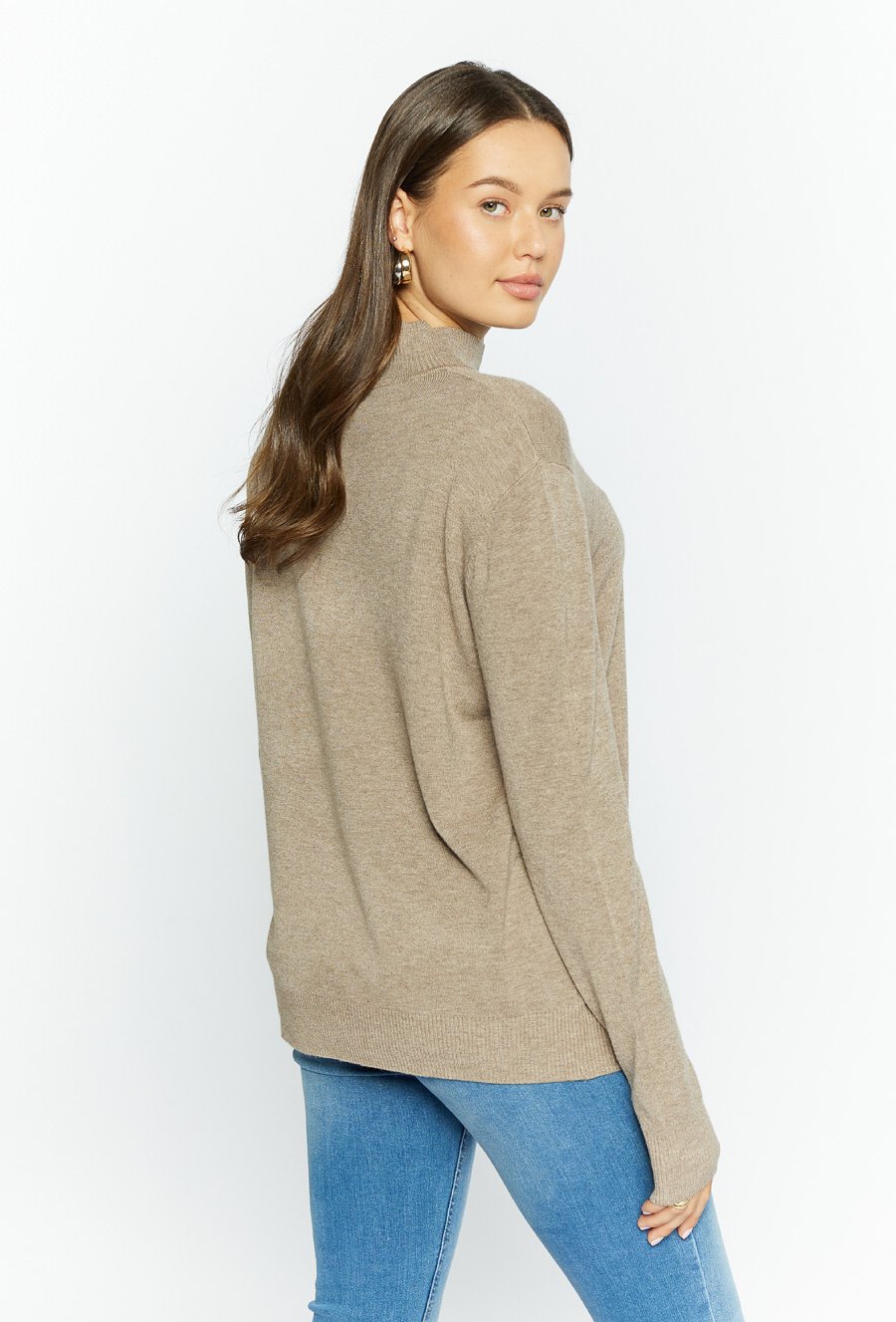 Sweter damski z długim rękawem