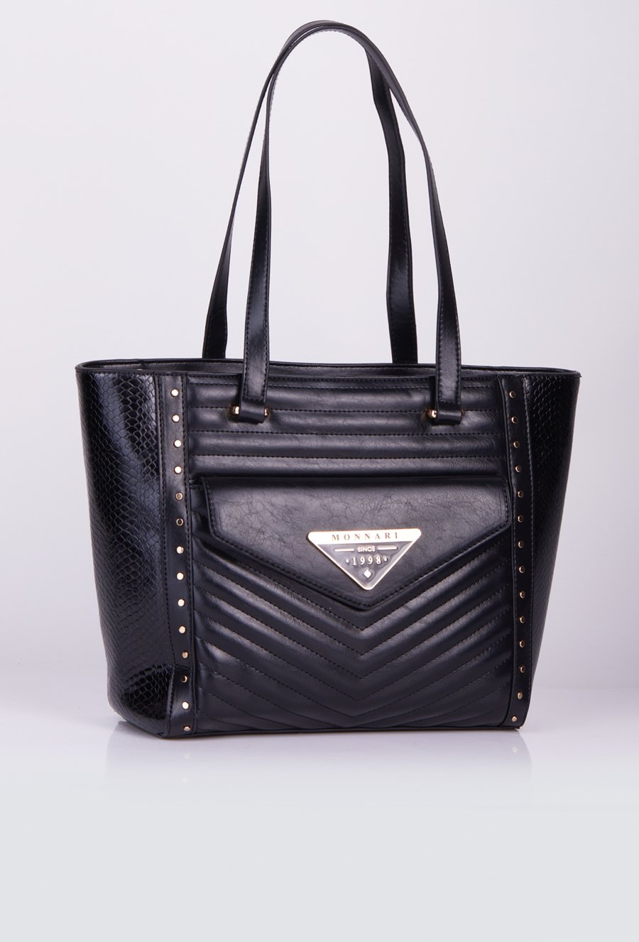 Torba damska z pikowaniem w jodełkę