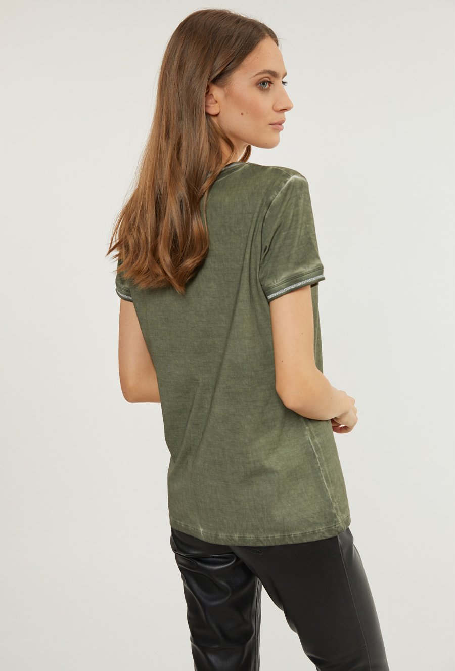 T-shirt damski z napisem