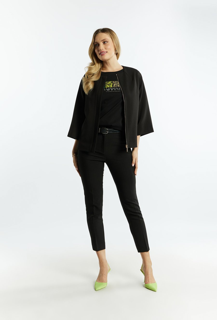 Luźna kurtka damska