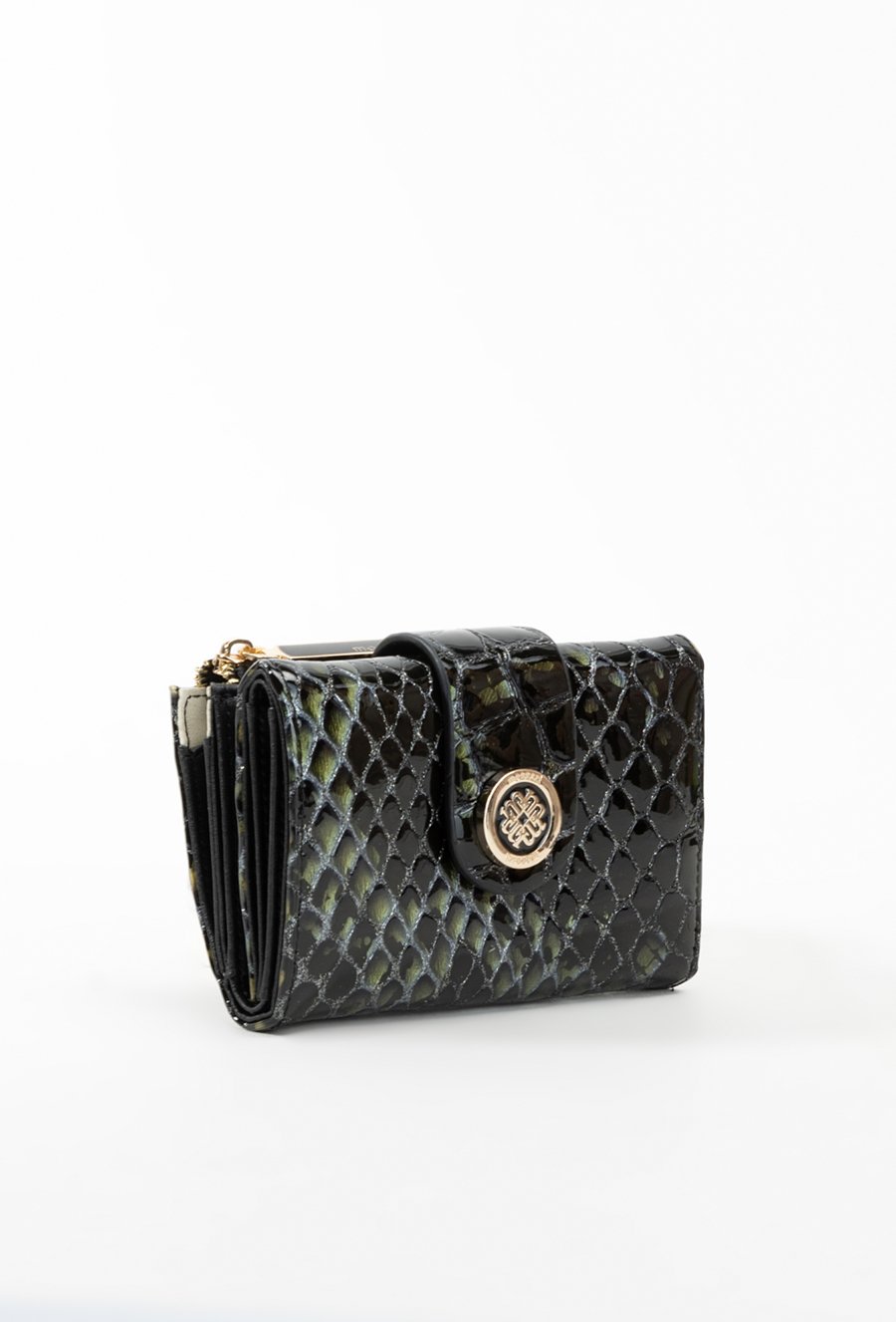 Mały portfel damski z wzorem