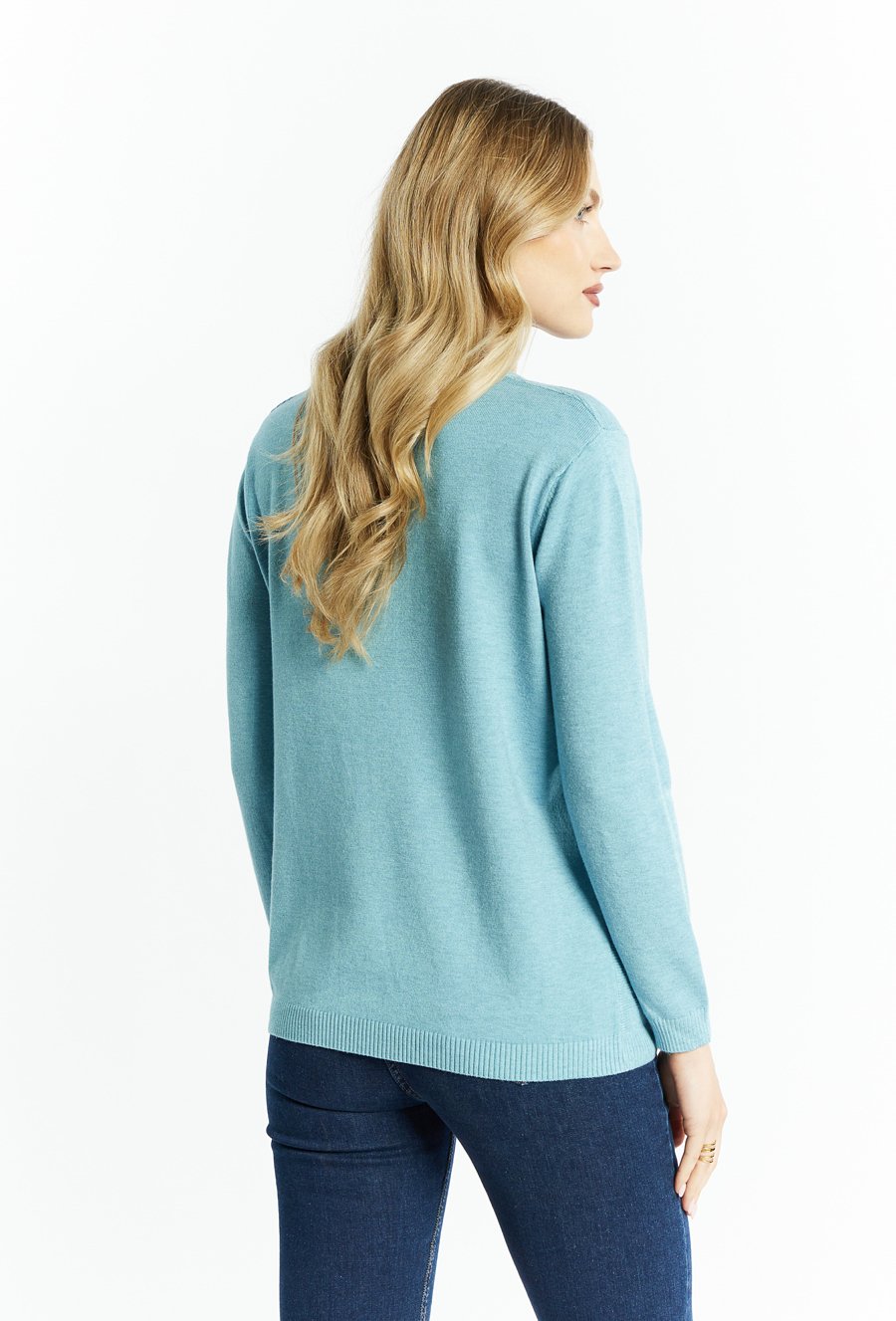 Cienki sweter damski