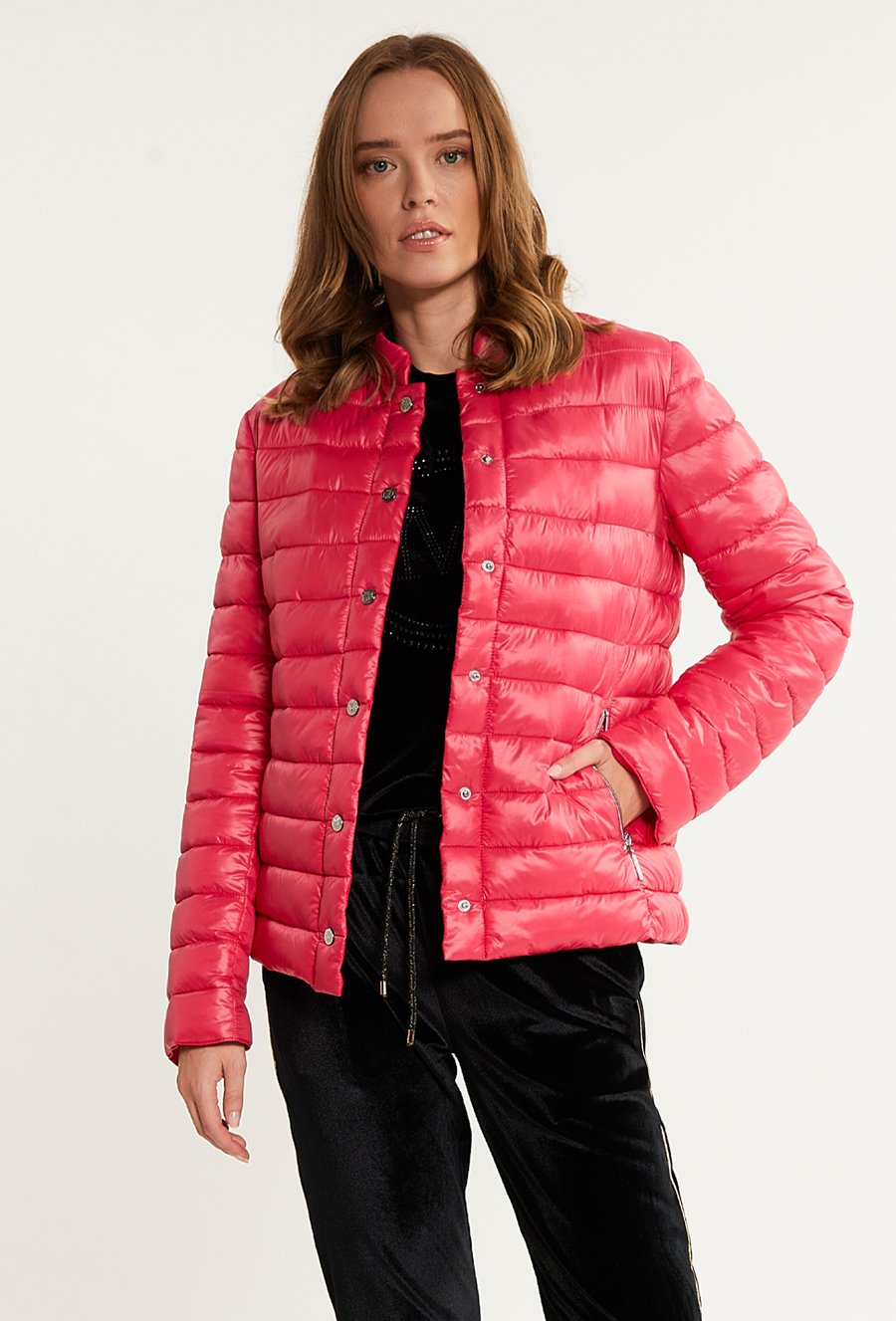 Pikowana kurtka damska