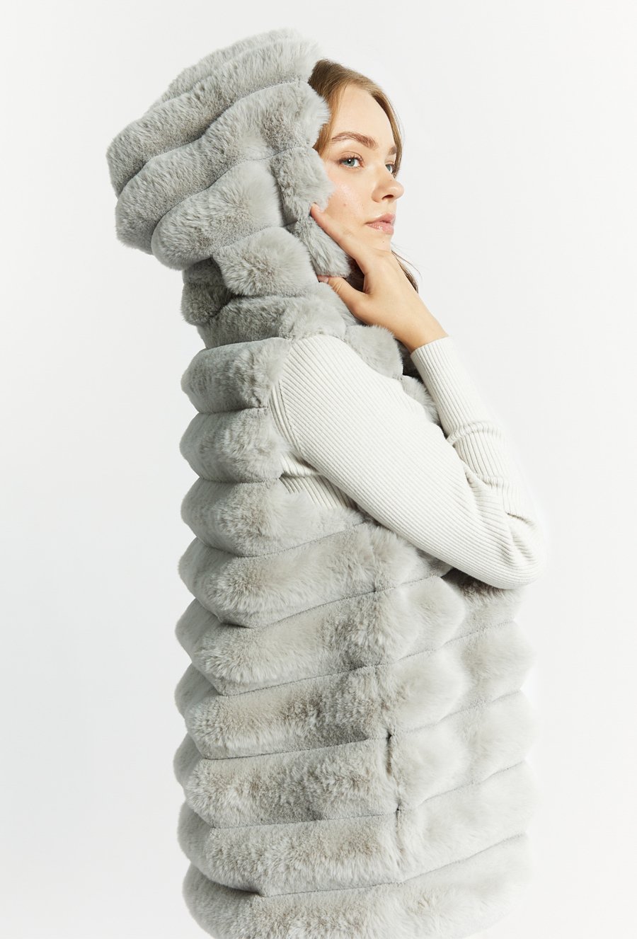 Pikowana kamizelka damska