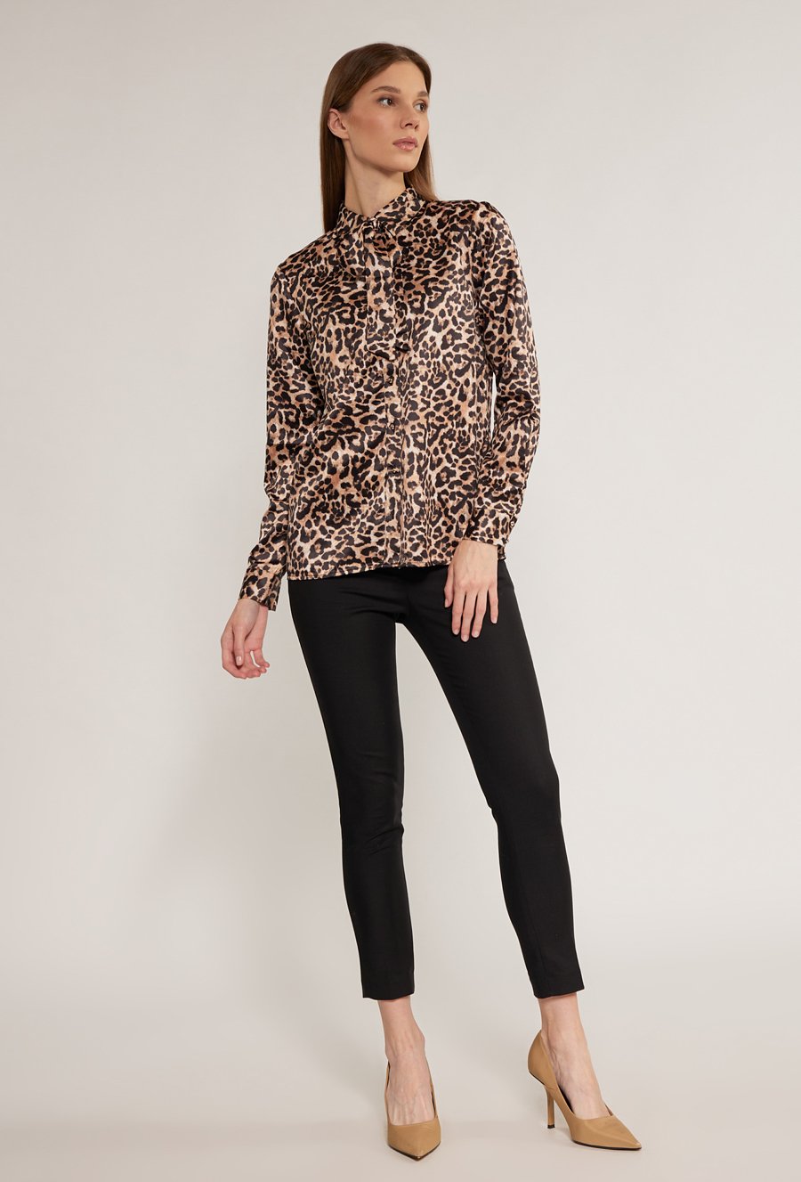 Koszulowa bluzka damska