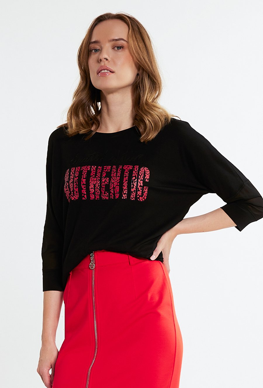 Bluzka damska z nadrukiem