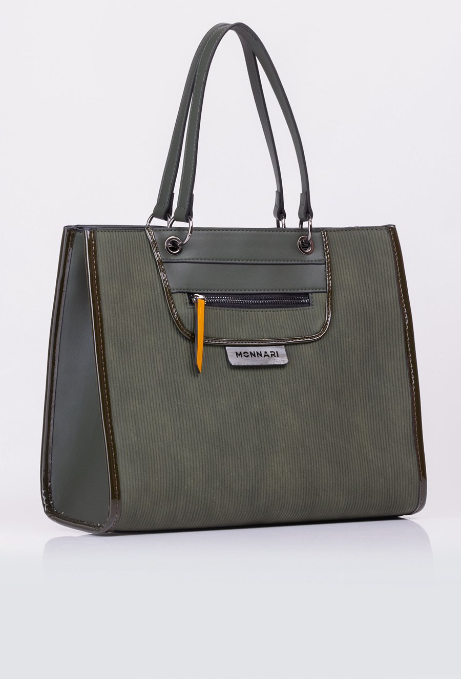 Shopper z kieszonką na przodzie