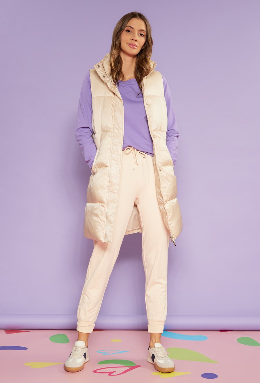 Gładka bluza damska