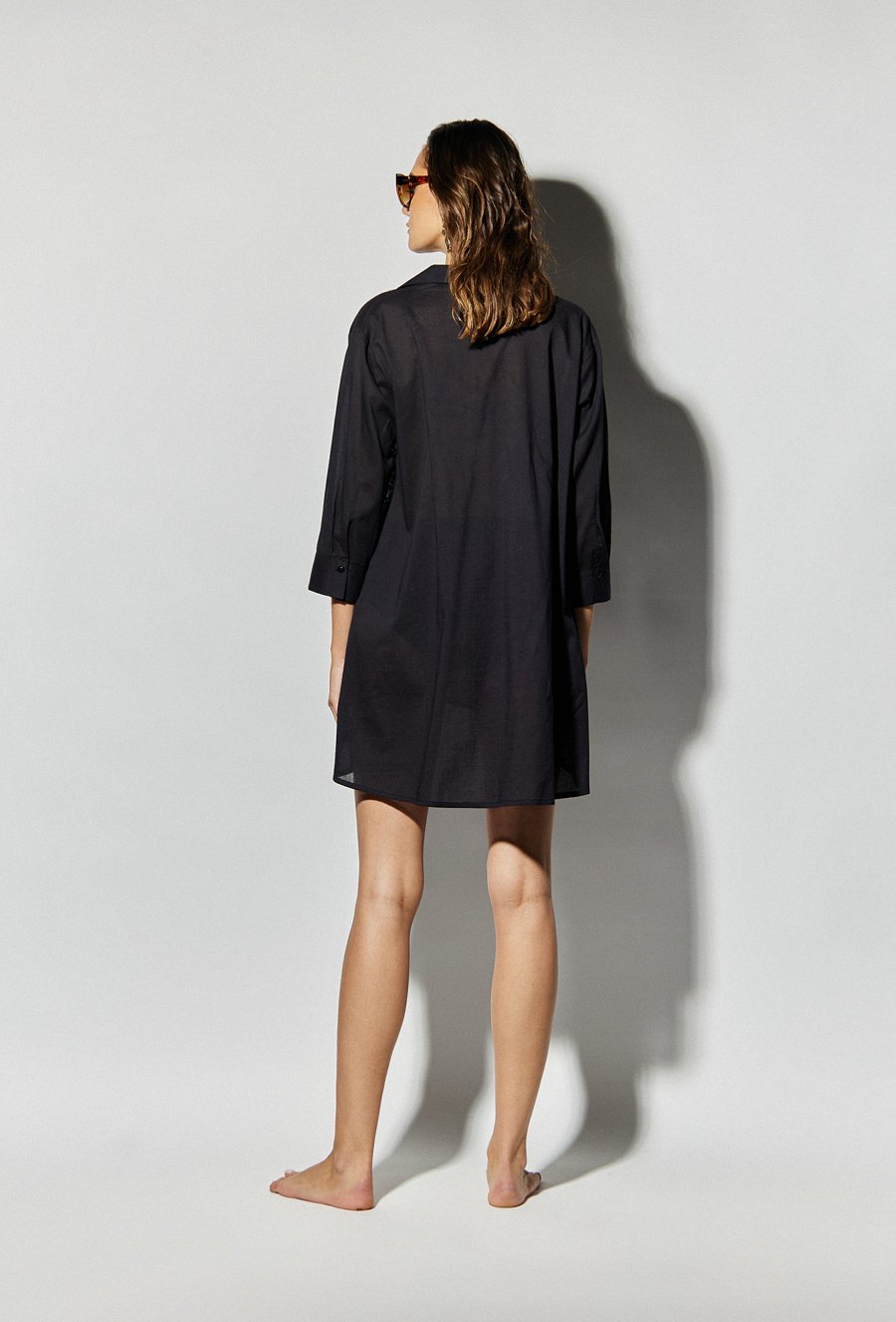 Pareo damskie w formie koszuli