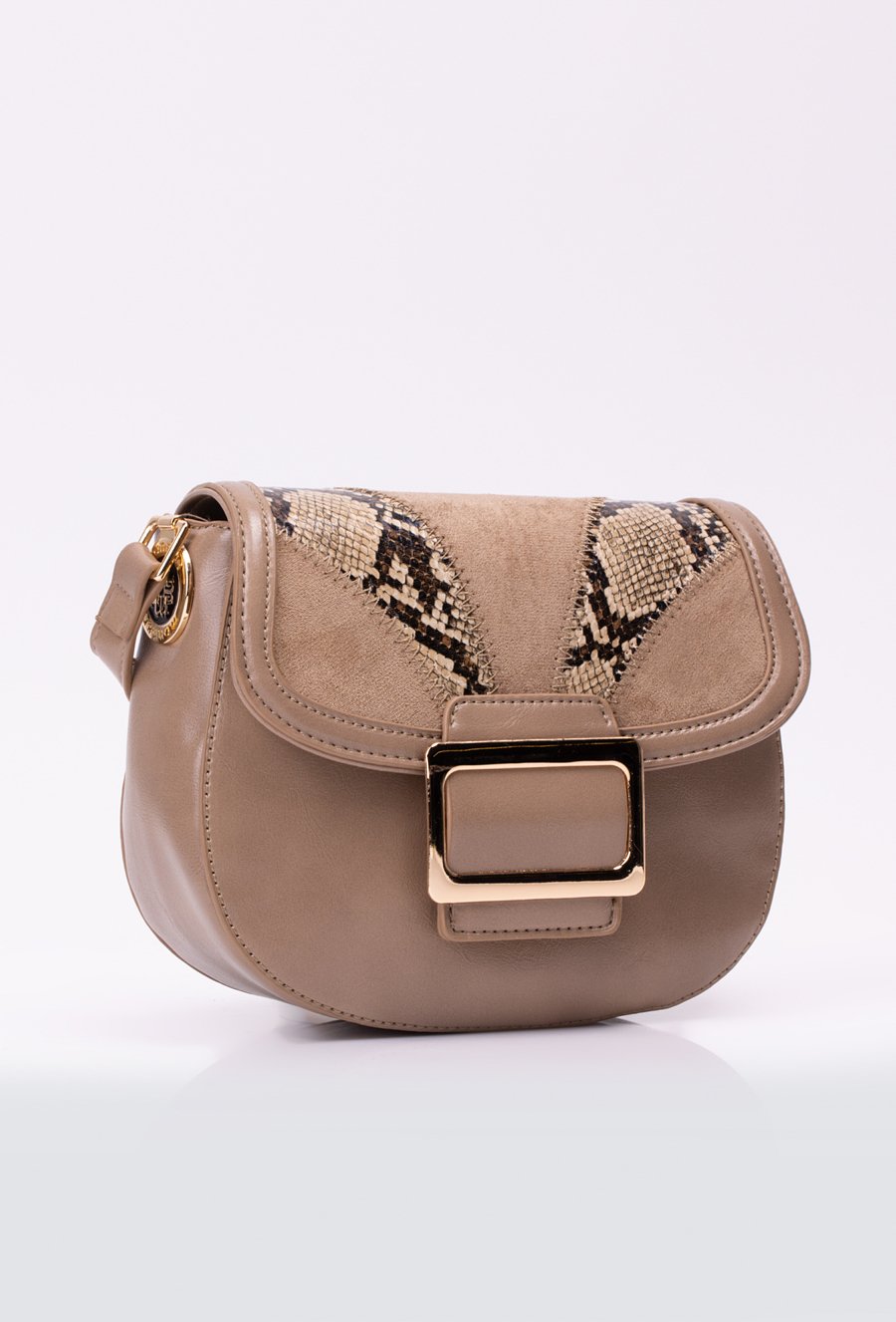 Mała torba z wzorem na klapie