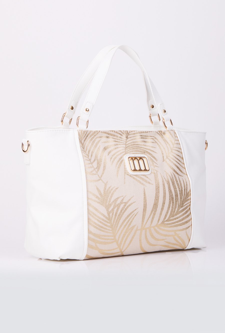 Torba damska z motywem liści