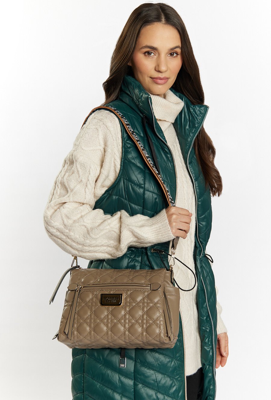 Torba damska o ciekawym wzorze