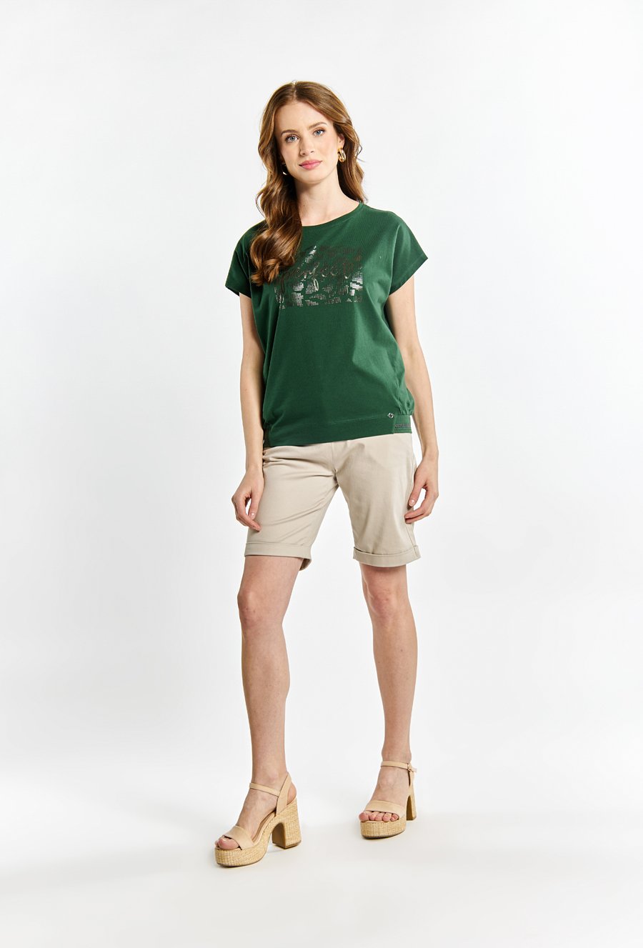 T-shirt damski z nadrukiem