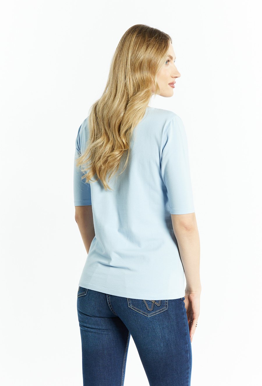 Bawełniany T-shirt damski