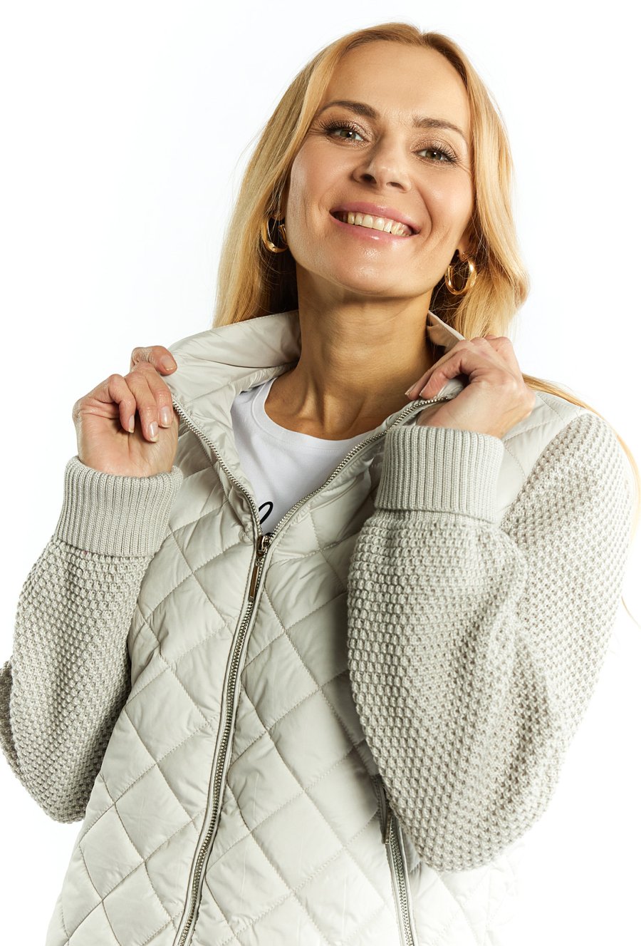 Pikowana kurtka damska